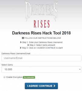 darkness rises hack mod