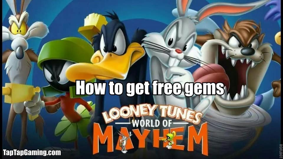 looney tunes world of mayhem how to get free gems